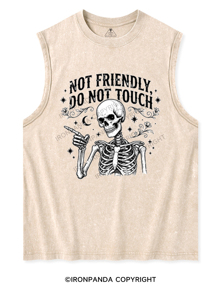 NOT FRIENDLY, DO NOT TOUCH Washed Tank