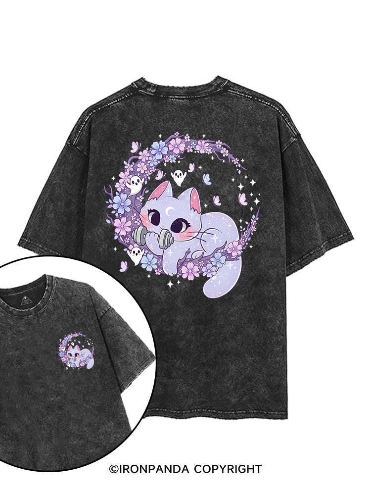 Moonlight Muscle printed Gym Shirt