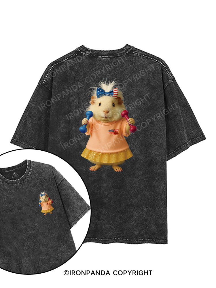 FREEDOM GAINS printed Gym Shirt