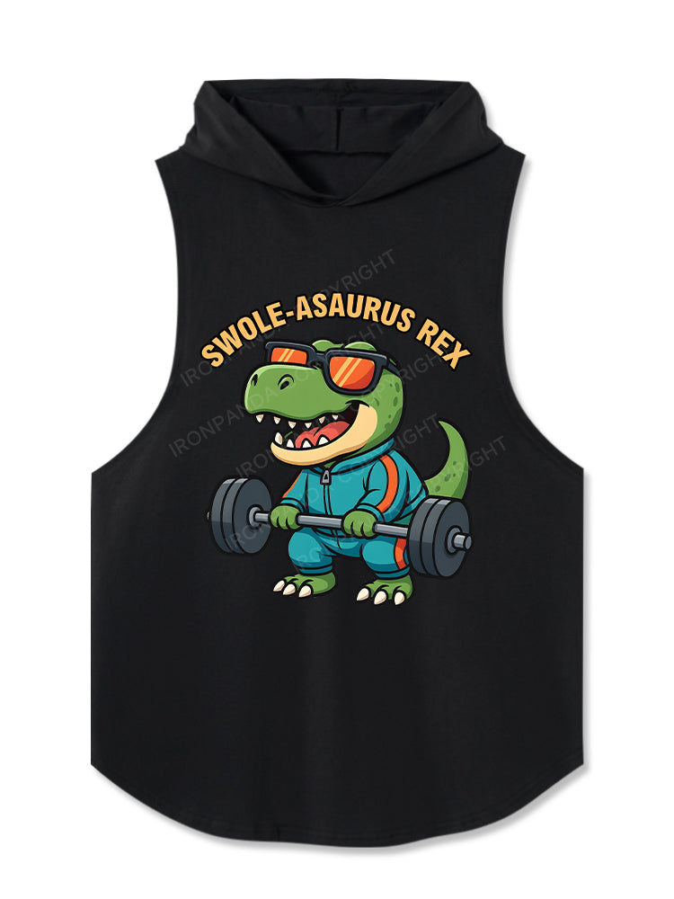 SWOLE-ASAURUS REX Hooded Tank