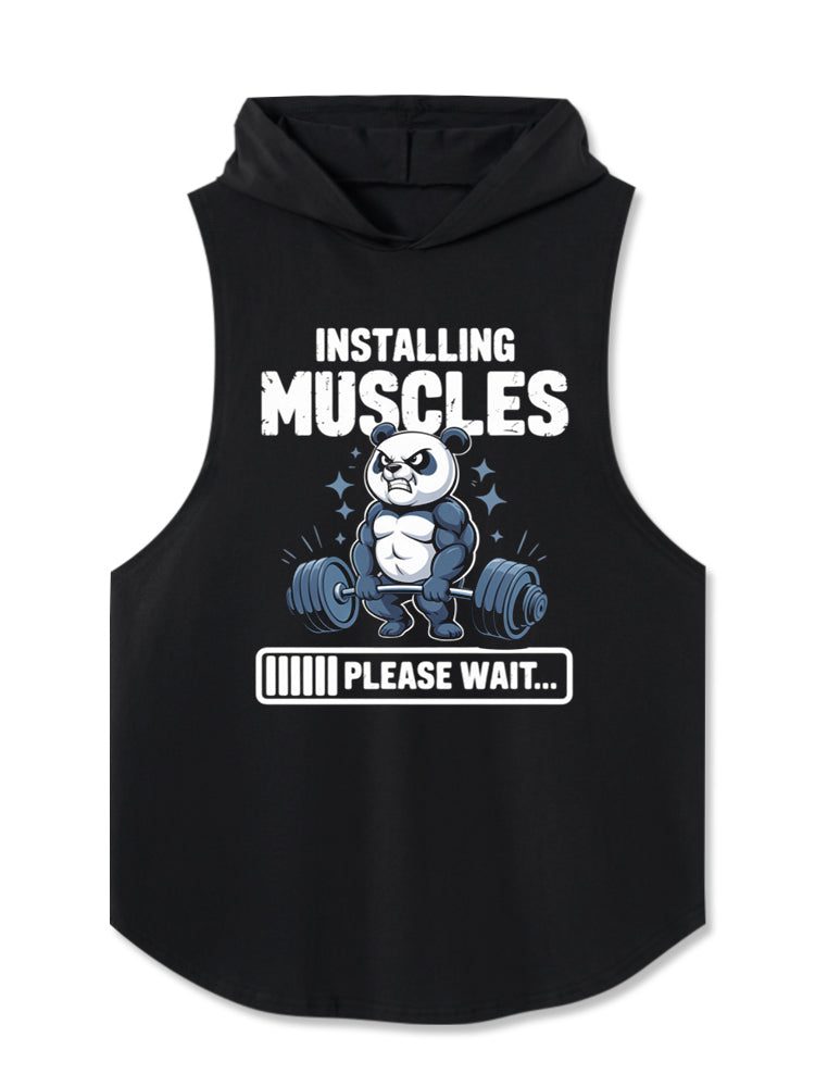 Installing Muscles Hooded Tank