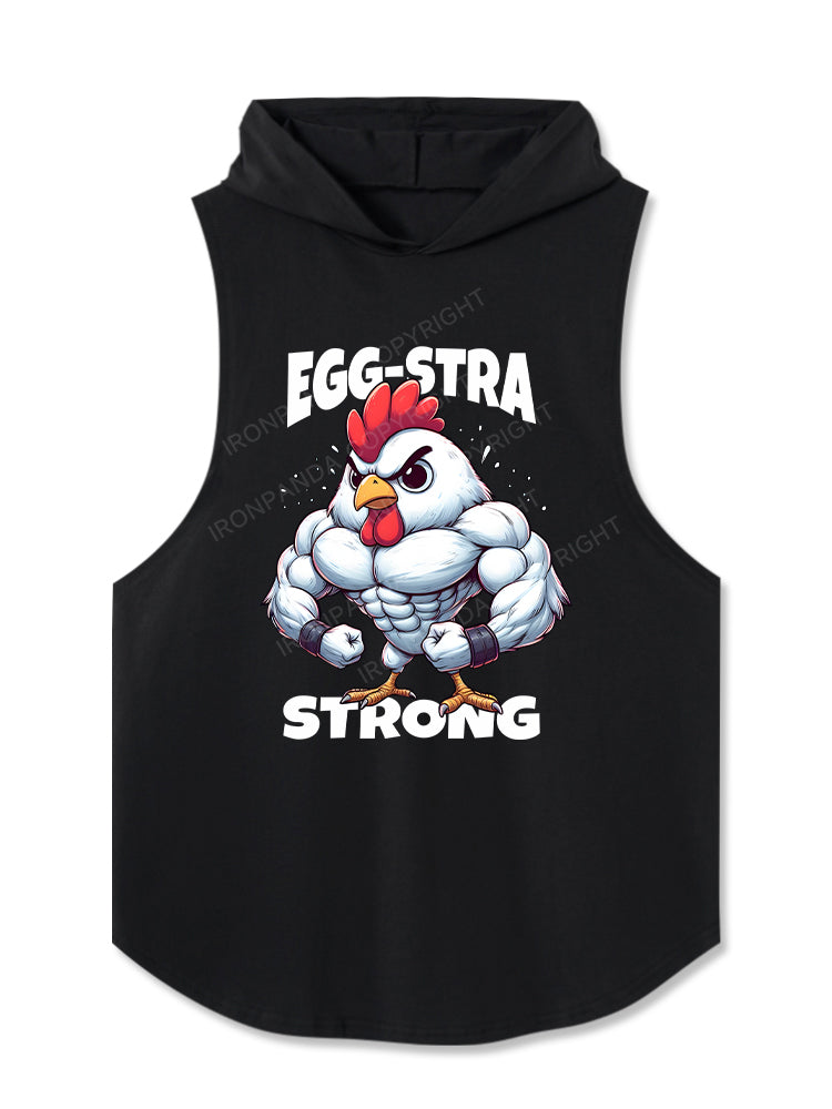 Egg-stra Strong Hooded Tank