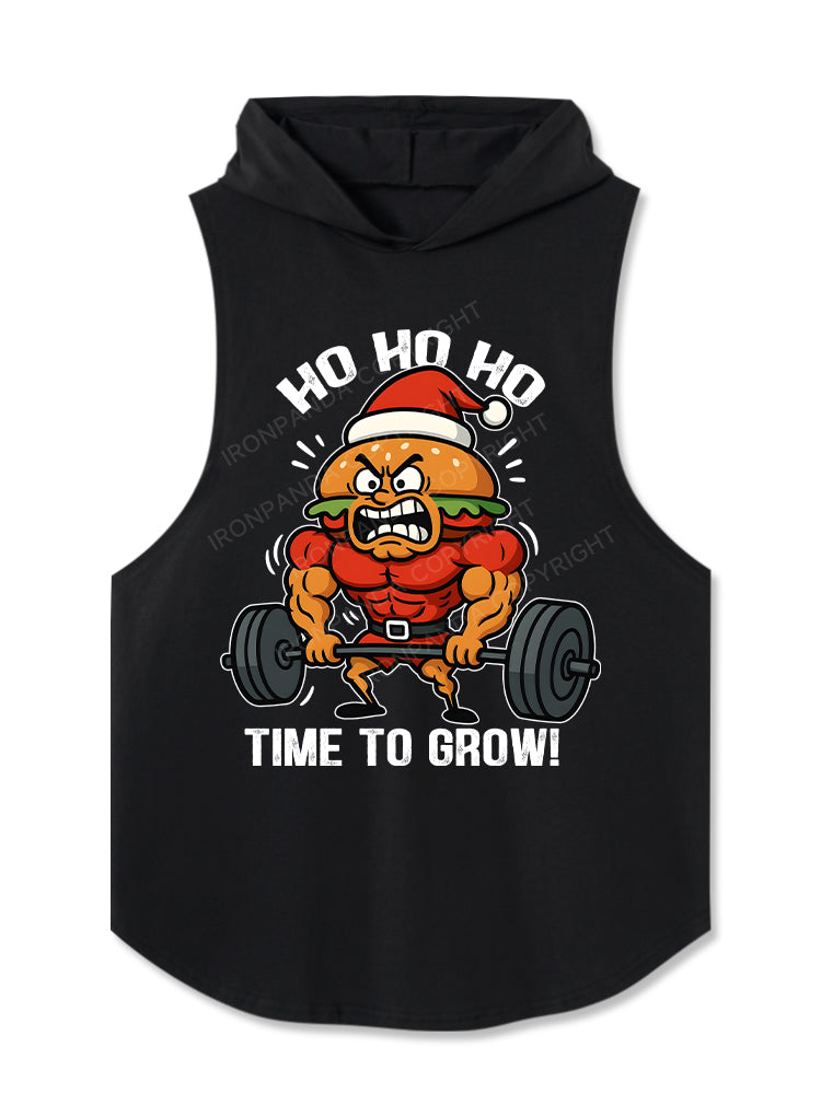 Ho Ho Ho Time to Grow! Hooded Tank