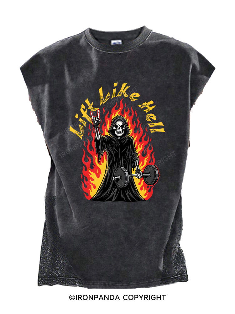 Lift Like Hell Cut Off Tank