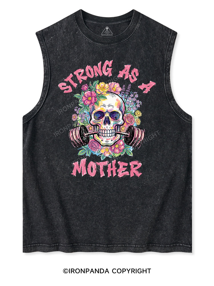 STRONG AS A MOTHER Washed Tank