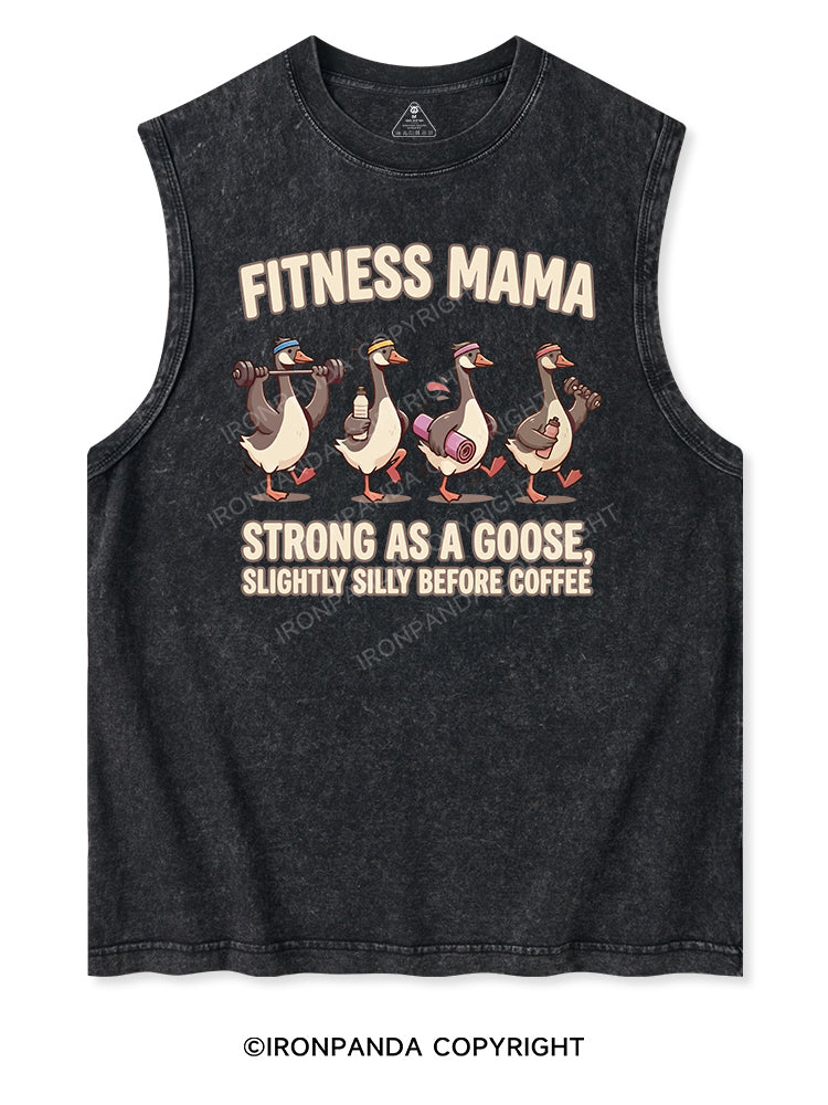 FITNESS MAMA Washed Tank