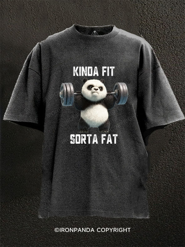 KINDA FIT SORTA FAT Washed Gym Shirt