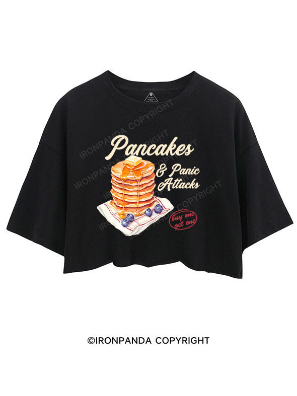 Pancakes & Panic Attacks CROP TOPS