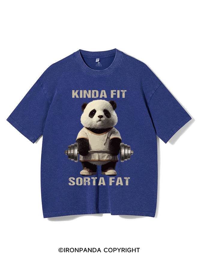KINDA FIT SORTA FAT Washed Gym Shirt
