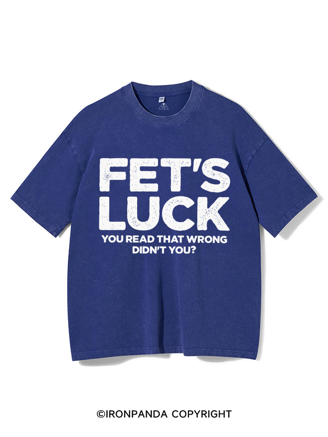 YOU READ THAT WRONG DIDN’T YOU? Washed Gym Shirt