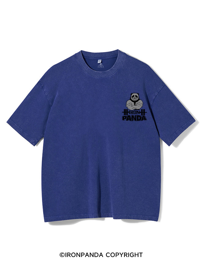 ironpanda brand Washed Gym Shirt