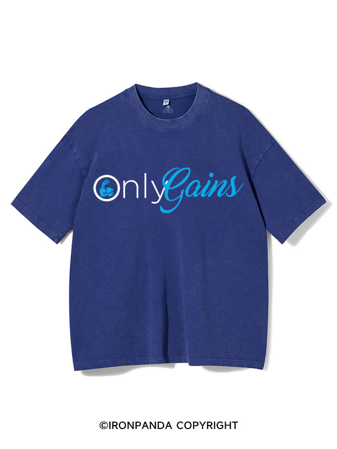 only gains Washed Gym Shirt