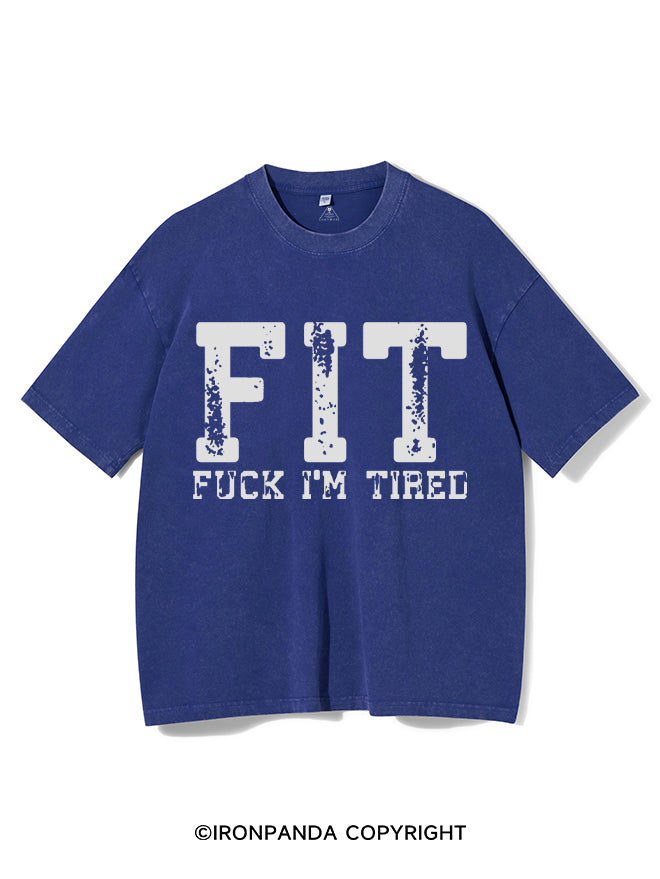 FIT Washed Gym Shirt