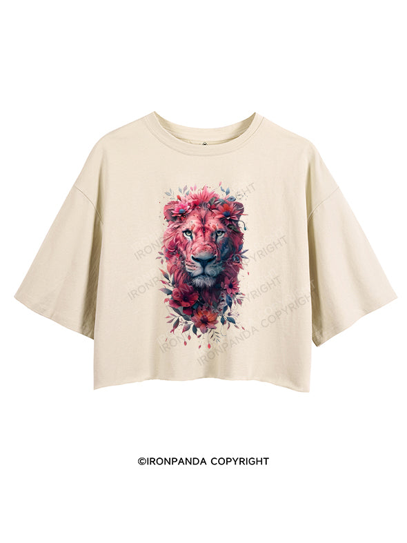 lion CROP TOPS