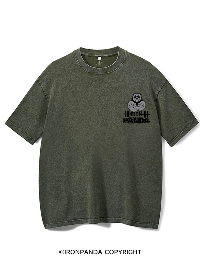 ironpanda brand Washed Gym Shirt