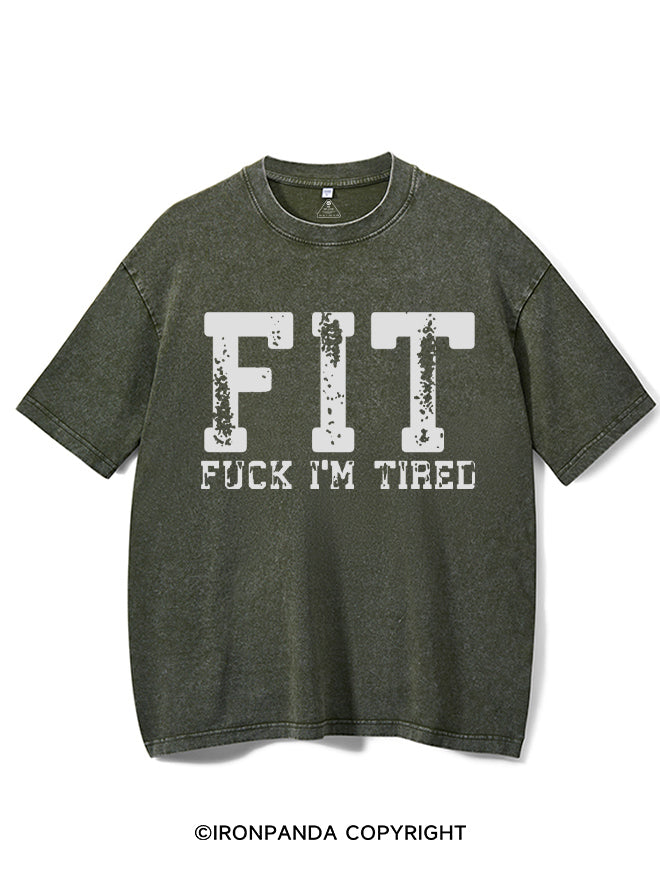 FIT Washed Gym Shirt