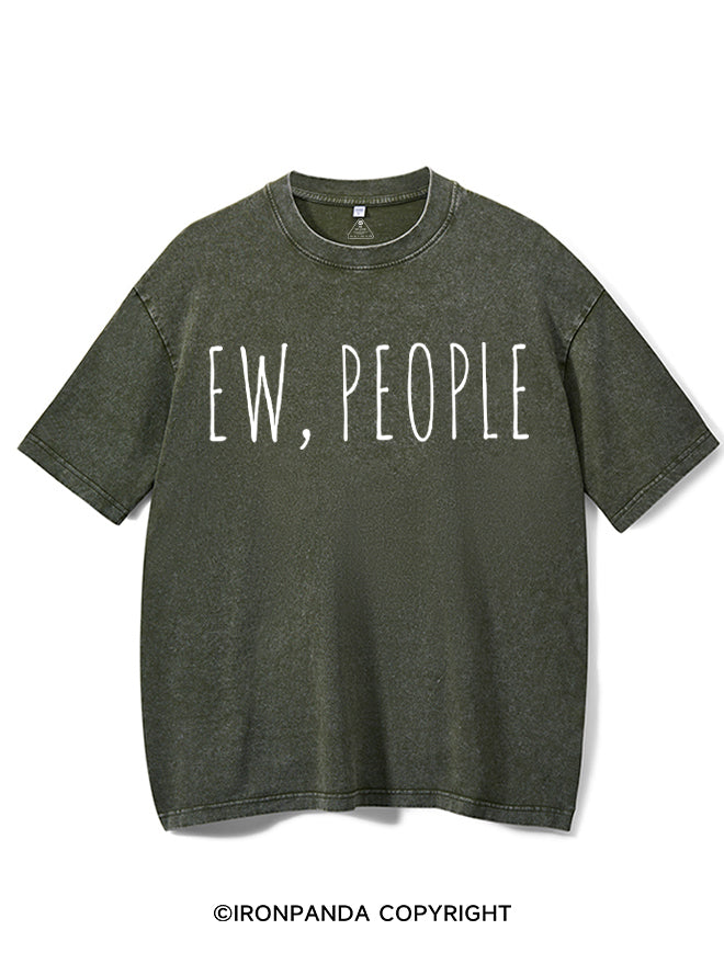 Ew People Washed Gym Shirt