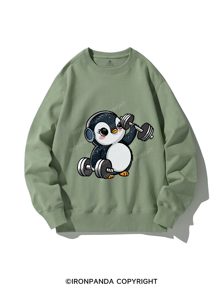 DUMBBELL PENGUIN CREWNECK Sweatshirt