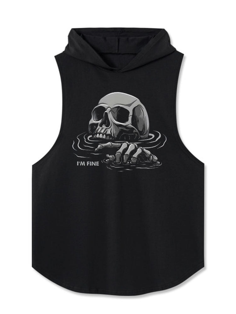 I’M FINE Hooded Tank