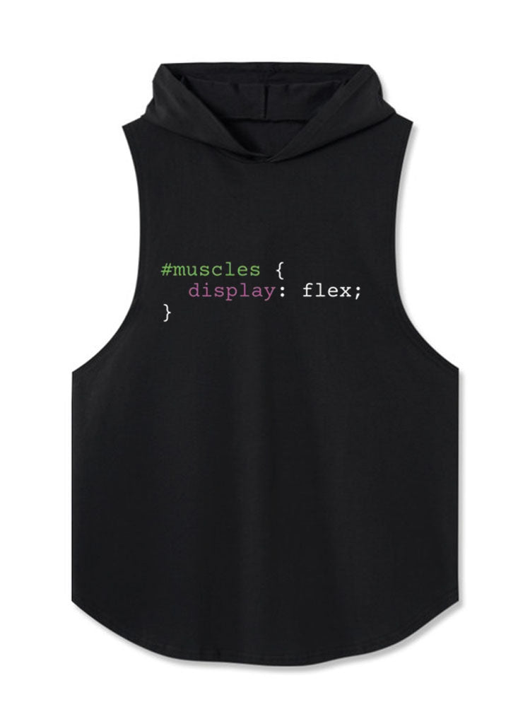 MUSCLES Hooded Tank