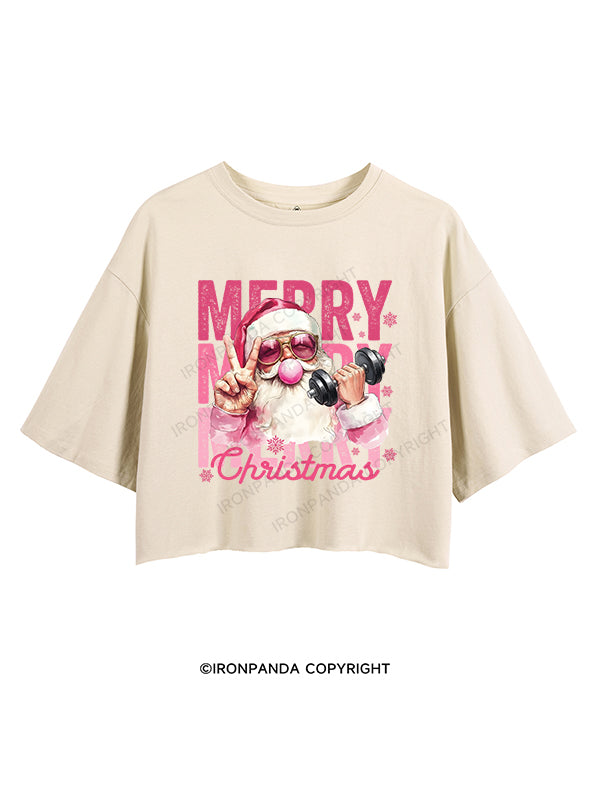 merry Christmas CROP TOPS