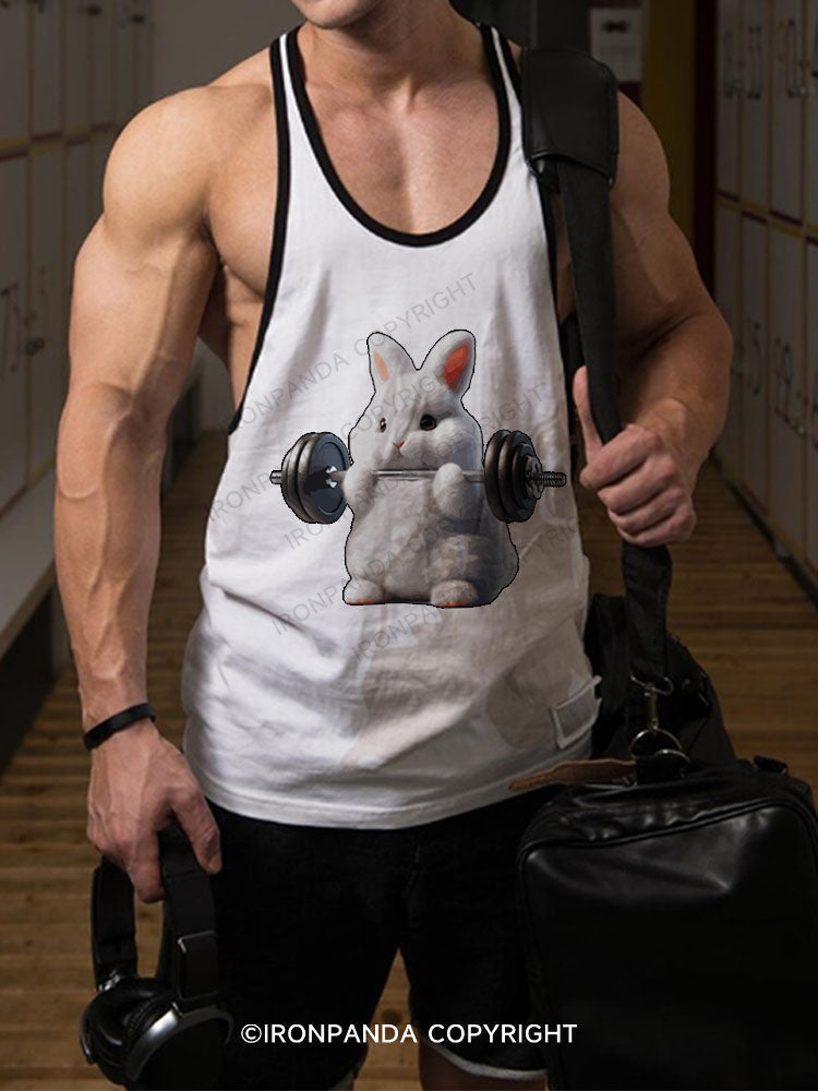 weightlifting rabbit Stringer Gym Vest
