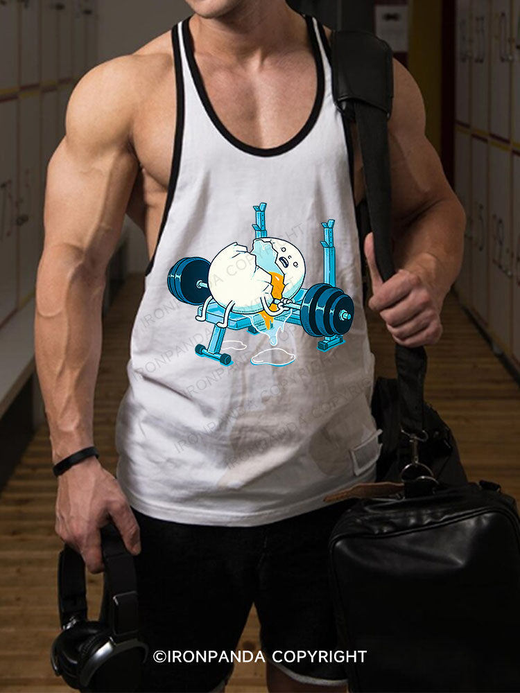 Barbell Bench Press Stringer Gym Vest
