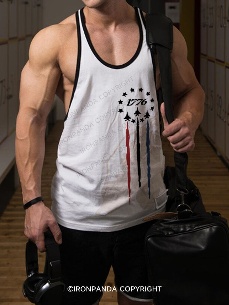 Independence Day Stringer Gym Vest
