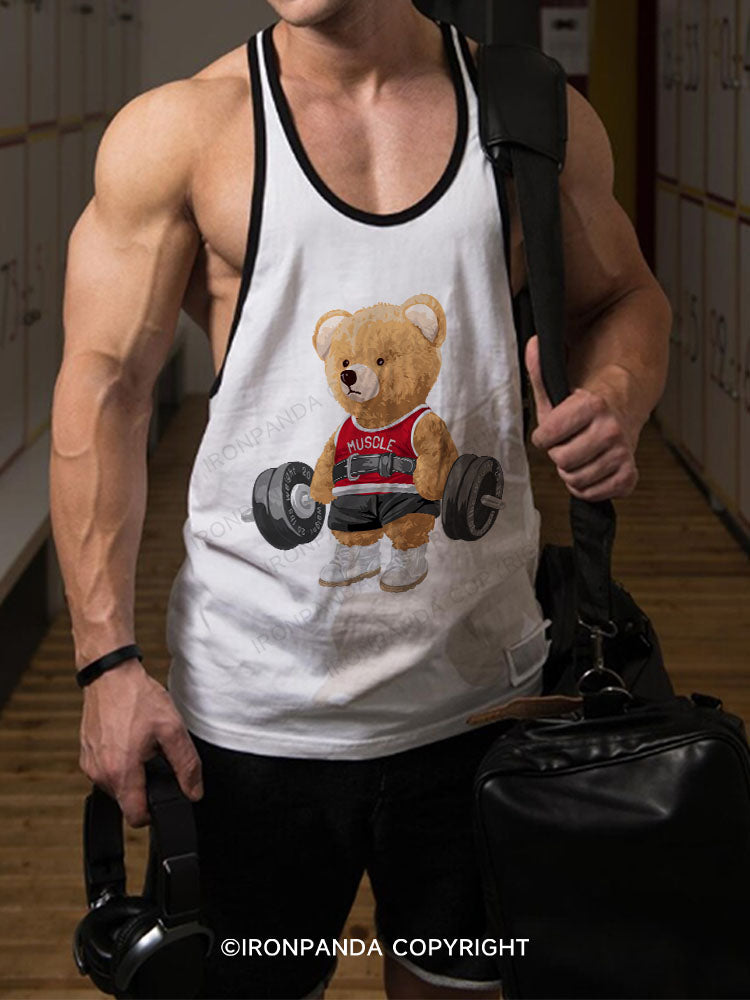Exercise Bear Stringer Gym Vest