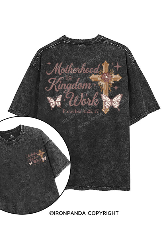 mother is kingdom work printed Gym Shirt