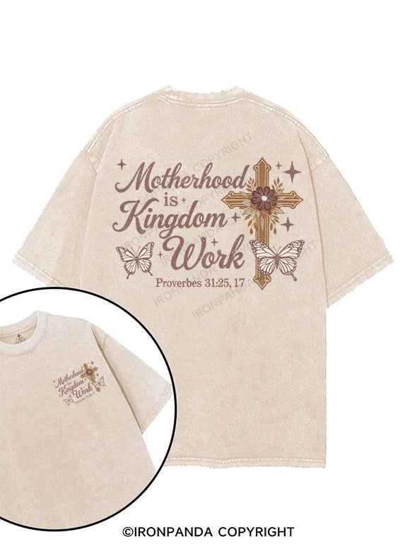 mother is kingdom work printed Gym Shirt