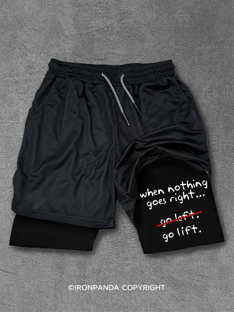 When Nothing Goes Right Performance Training Shorts