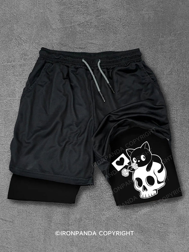 Weightlifting Cat Performance Training Shorts