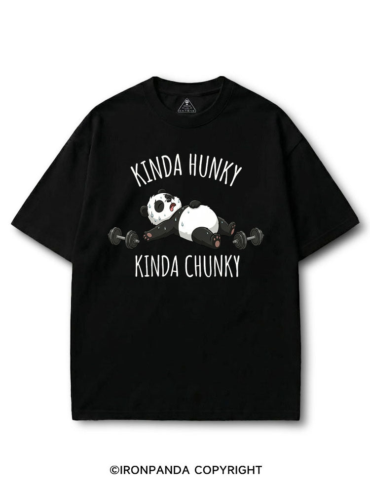 Kinda Hunky Kinda Chunky Panda COTTON PUMP COVER