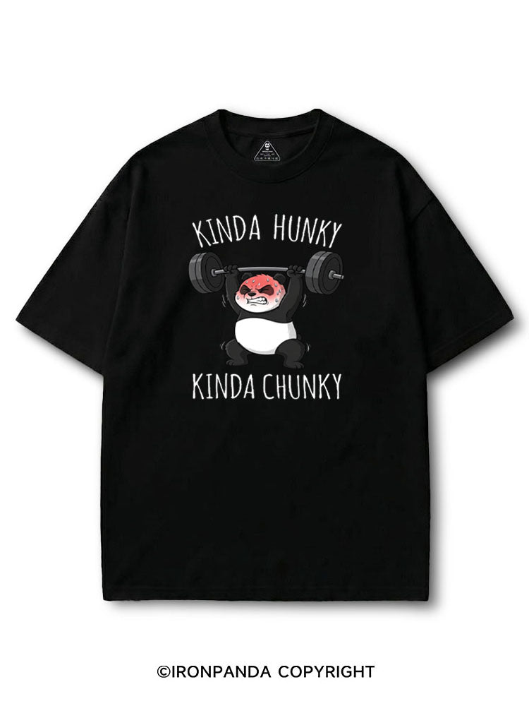 Kinda Hunky Kinda Chunky Panda COTTON PUMP COVER
