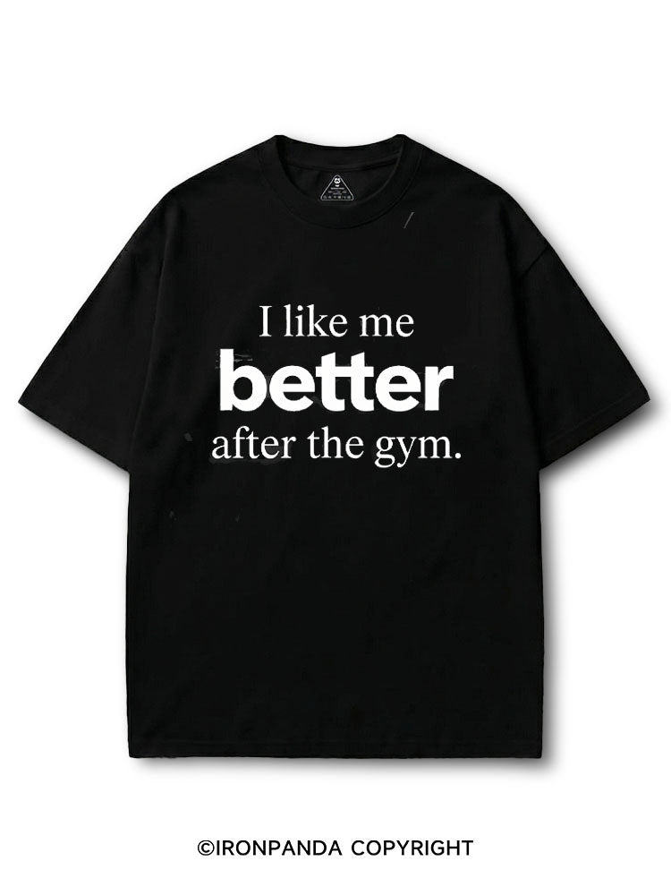 I Like Me Better After The Gym COTTON PUMP COVER