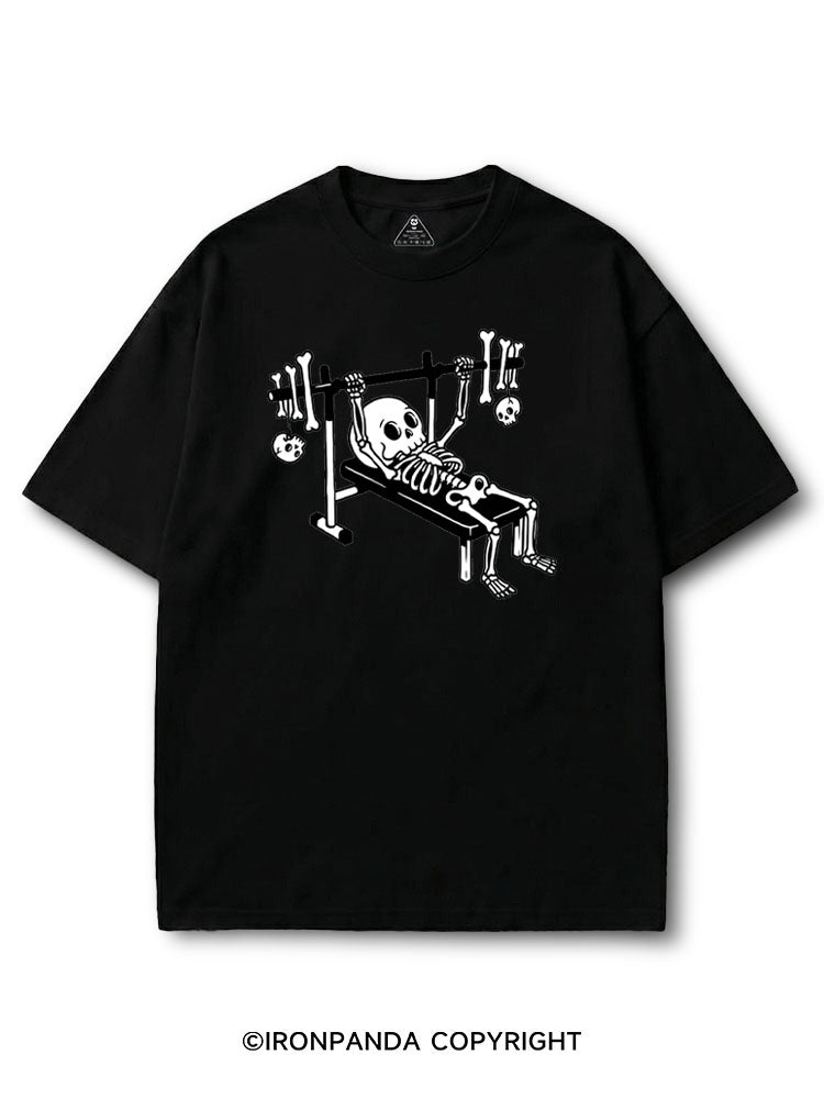 Skeleton Bench Press COTTON PUMP COVER