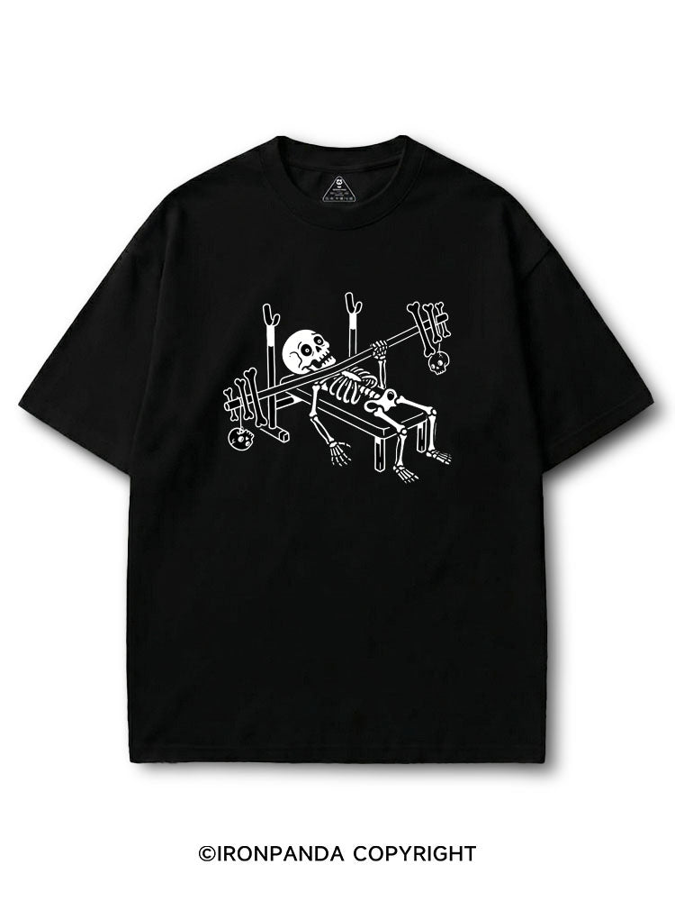 Skeleton Bench Press COTTON PUMP COVER