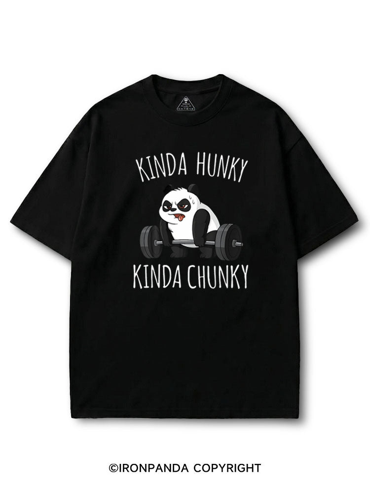 Kinda Hunky Kinda Chunky Panda COTTON PUMP COVER