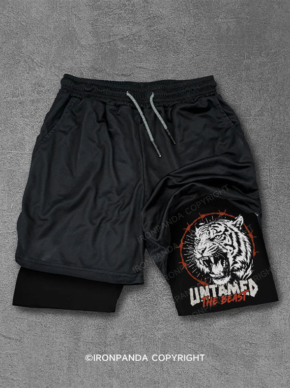 UNTAMED THE BEAST Performance Training Shorts