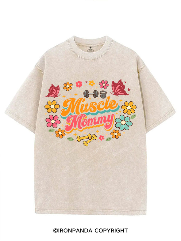 muscle mom VINTAGE GYM SHIRT