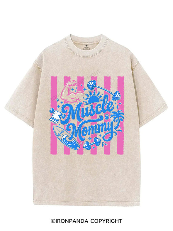 muscle mom VINTAGE GYM SHIRT