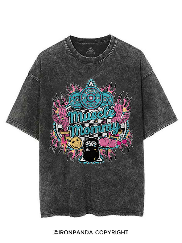 muscle mom VINTAGE GYM SHIRT