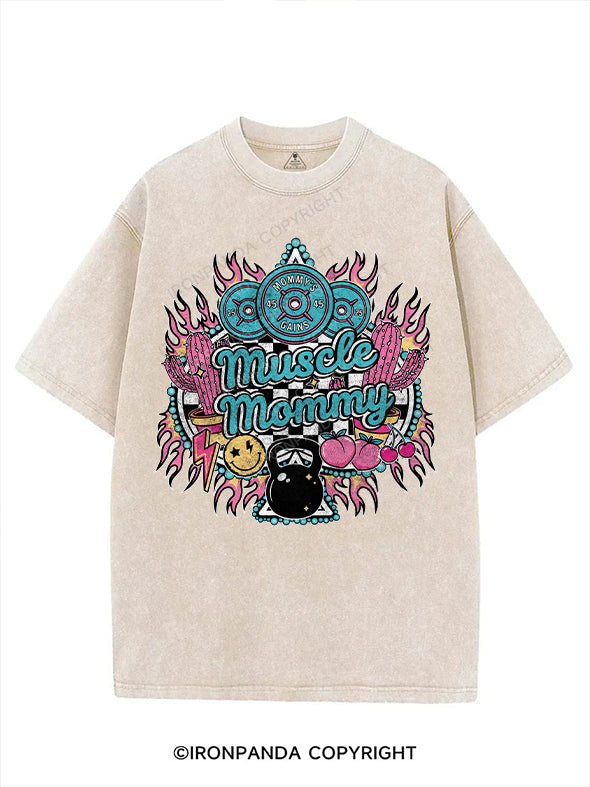 muscle mom VINTAGE GYM SHIRT