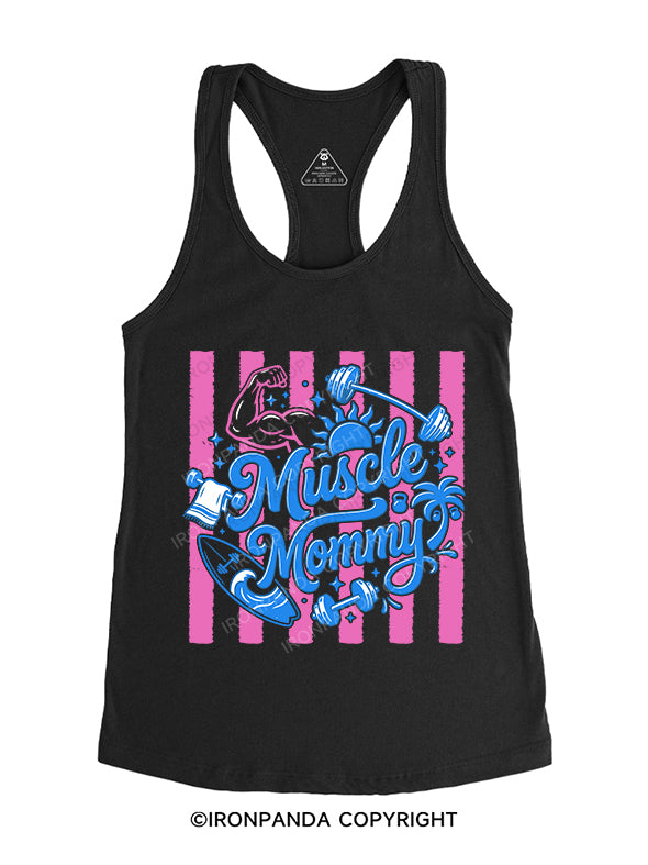 muscle mommy Gym Racerback Tank