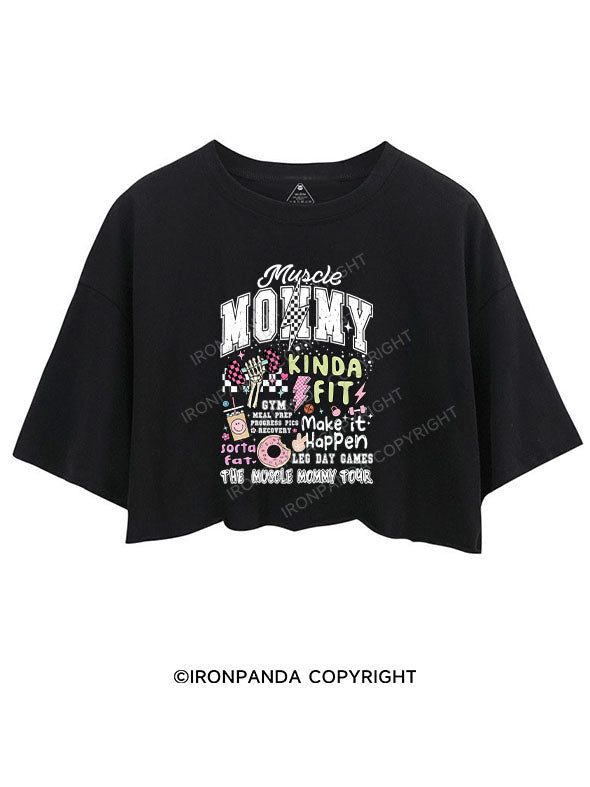 muscle mommy CROP TOPS