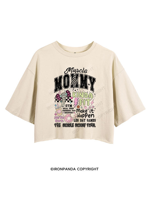 muscle mommy CROP TOPS