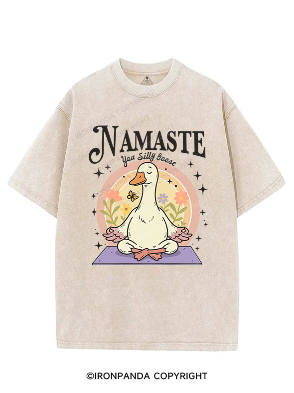 NAMASTE VINTAGE GYM SHIRT