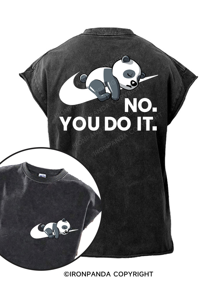 no you do it Printed Cut Off Tank