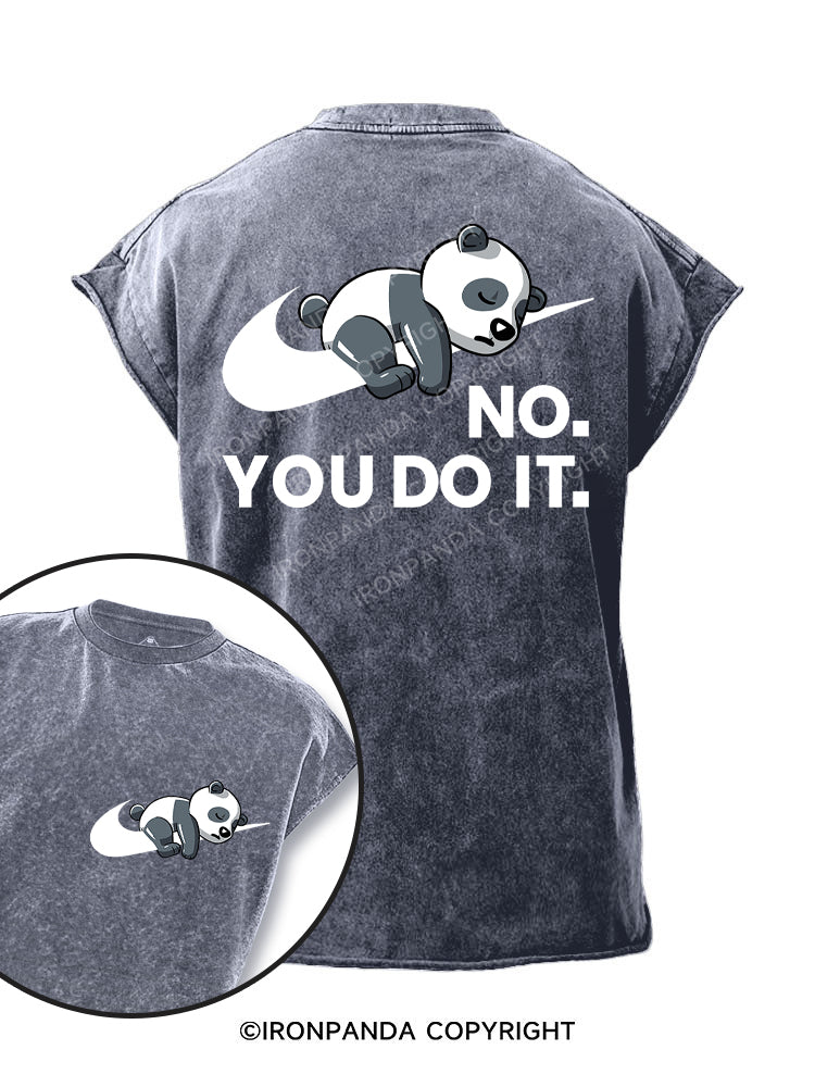 no you do it Printed Cut Off Tank